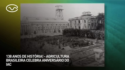 138 anos de história: Agricultura brasileira celebra aniversário do IAC