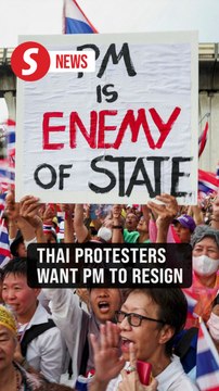 Thai anti-government protesters demand PM's resignation