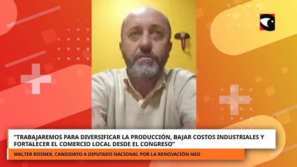 Trabajaremos para diversificar la producción desde el Congreso