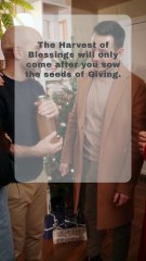 "You Reap What You Give | Inspirational Quote on Blessings & Kindness" #motivation #dailyinspiration