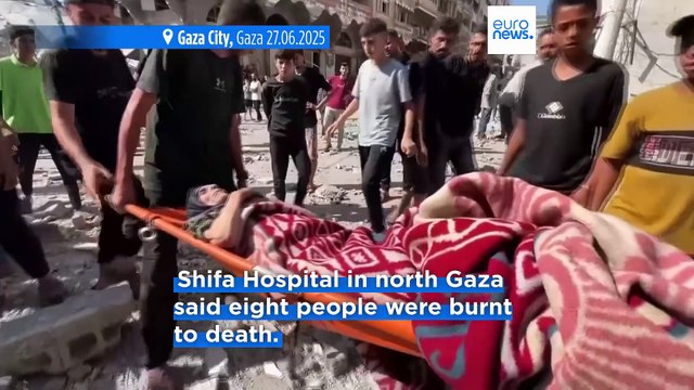 At least 62 Palestinians killed by Israeli strikes since Friday