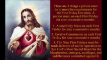 The First Fridays Devotion