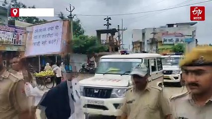 तहसीलदार की गाड़ी पर हमले के मामले में 5 आरोपी गिरफ्तार, 4 बाल अपचारी डिटेन,  पुलिस ने आरोपियों का निकाला जुलूस