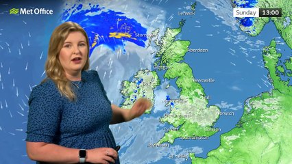 Met Office Sunday morning weather forecast 29/06/2025