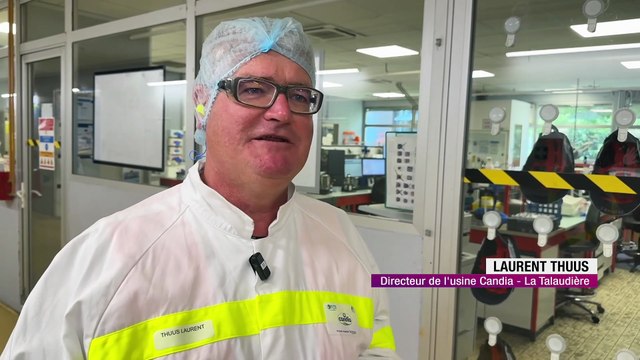 La Talaudière : Portes ouvertes chez Candia, les coulisses d’un lait local