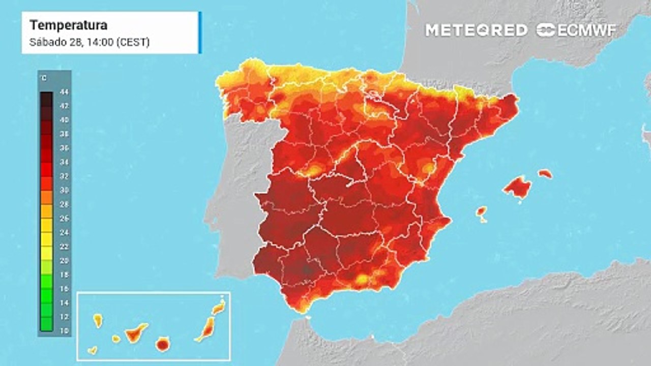 Ola de calor: Temperaturas máximas y mínimas asfixiantes