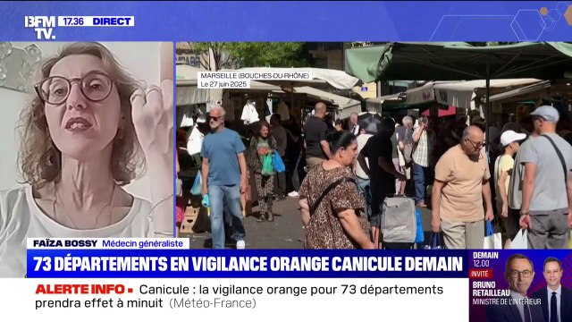 Canicule: Favorisez une alimentation riche en fruits , explique Faïza Bossy, médecin généraliste