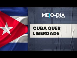 Cubanos voltam a pedir liberdade nas ruas