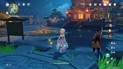 Genshin Impact Liyue Brise de printemps sous un éventail