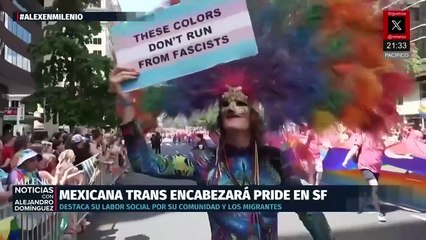 Jessy Ruíz, activista trans mexicana, encabezará marcha del orgullo en San Francisco