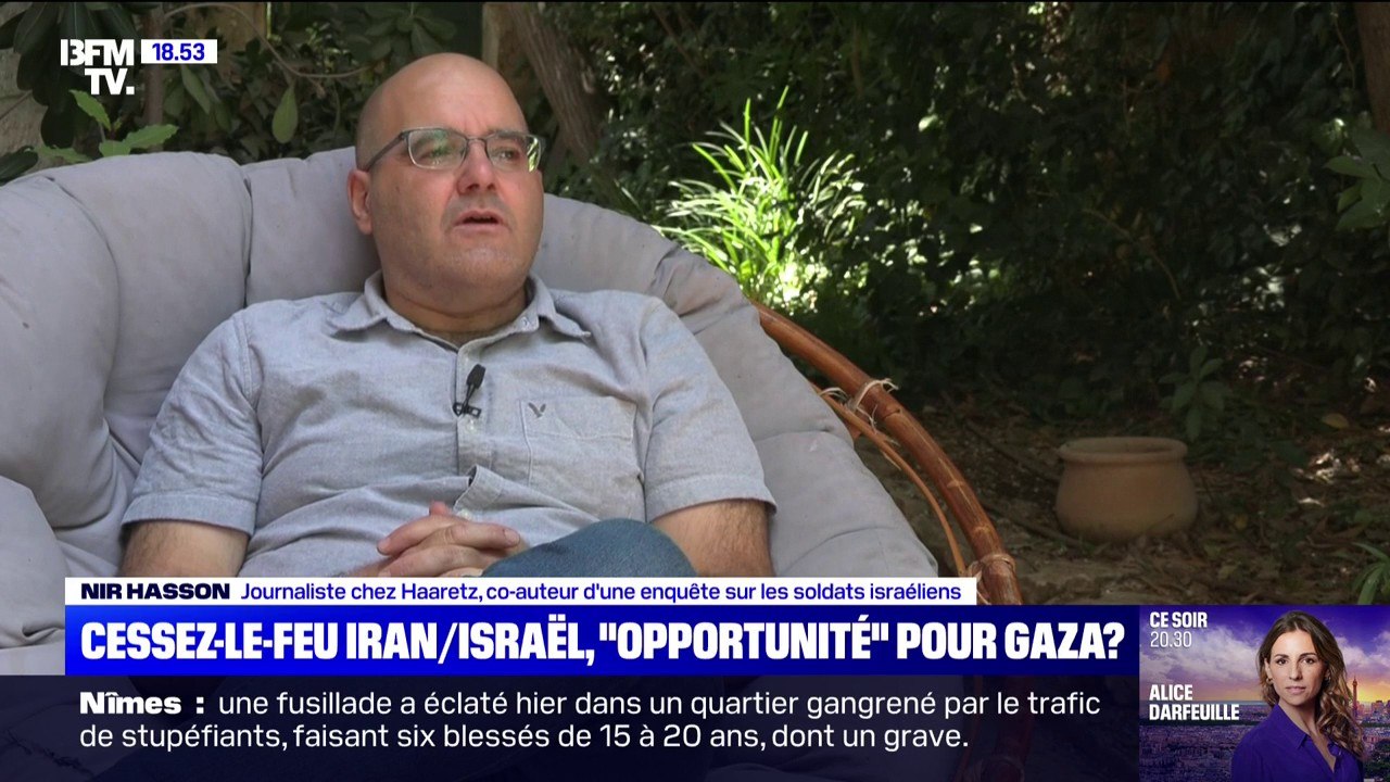 "L'armée israélienne a pris des décisions dramatiques": BFMTV a pu rencontrer Nir Hasson, co-auteur d'une enquête sur les soldats israéliens qui auraient reçu l'ordre de tirer sur des Gazaouis attendant l'aide humanitaire