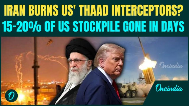 US’ BIG Crisis After Iran-Israel War? 20% of THAAD Interceptors Used Against Iran’s Hypersonic Blitz