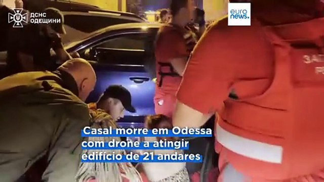 Pelo menos 10 mortos em ataques noturnos com mísseis e drones na Ucrânia