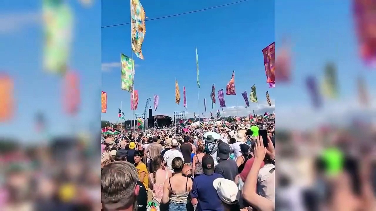 Kneecap performance at Glastonbury 2025 Festival | Glastonbury 2025