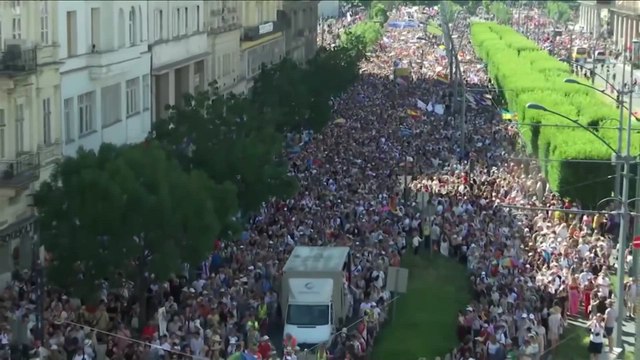 Budapest Erupts: LGBTQ+ Ban Sparks Massive Demonstration Against Hungarian Government