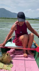 Dutch national Ellis Hubertina Spaaanderman has been cleaning Srinagar’s Dal Lake for the past five years,