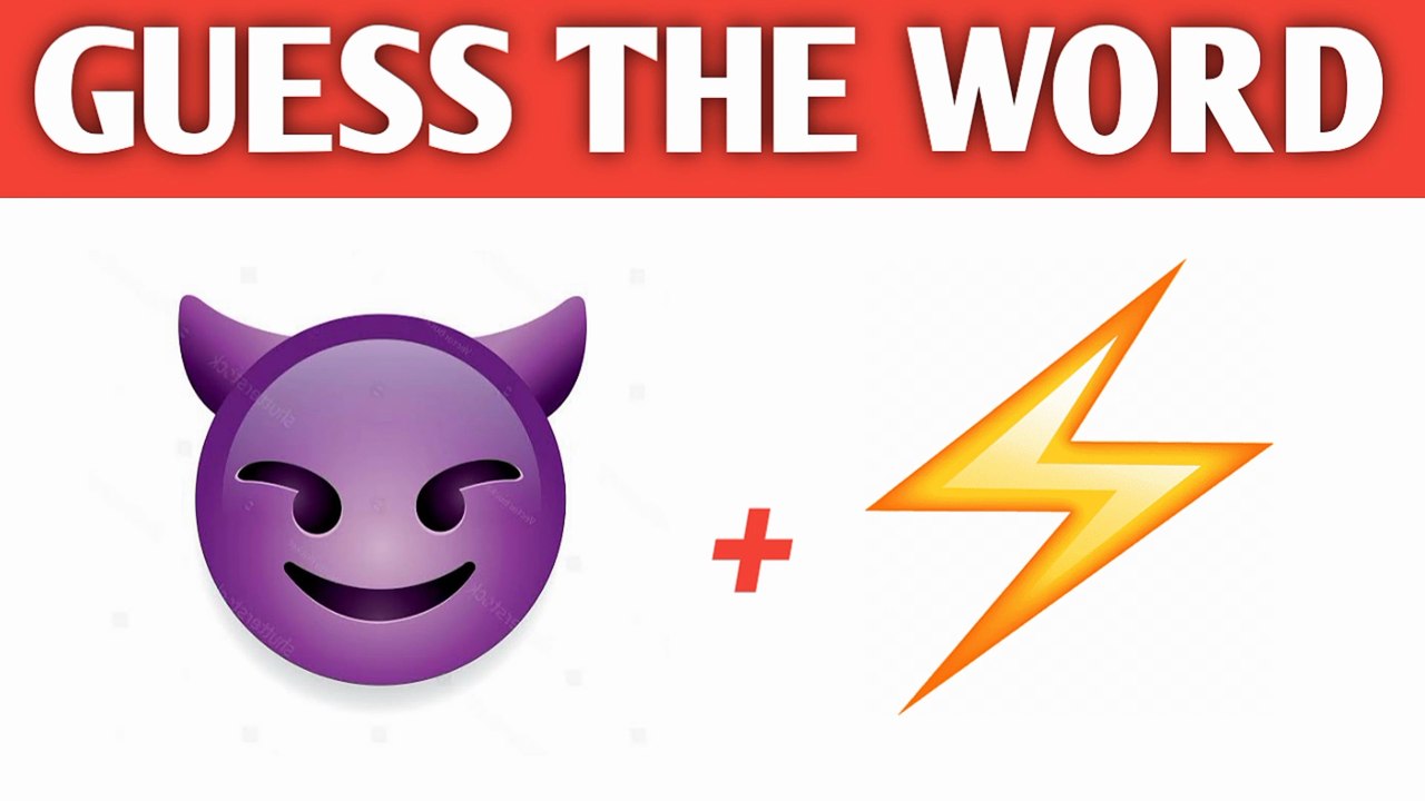 Can You GUESS The WORD By Emojis? 🤔 Emoji Quiz 2025