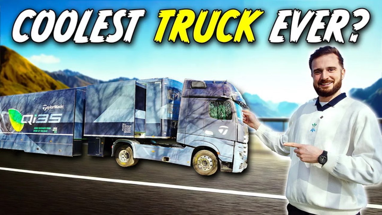 TaylorMade Tour Truck - Behind The Scenes Where Rory McIlroy And Scottie Scheffler Get Their Golf Clubs Built