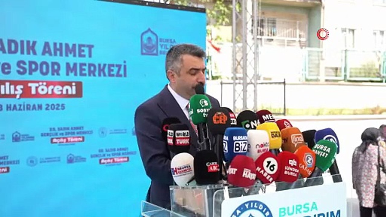 Bursa’ya dev tesis! Bakan Bak\'ın katılımıyla açıldı...