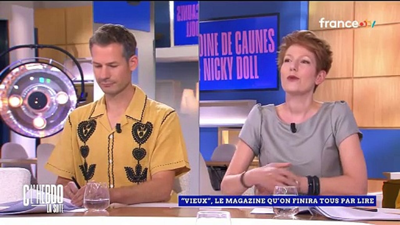 Antoine de Caunes a admis ses erreurs Antoine de Caunes invité de C l'hedbo sur France 5 ©France Télévisions