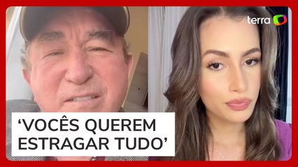 Amado Batista critica imprensa após boatos de separação com a esposa: ‘Deviam ter vergonha na cara’