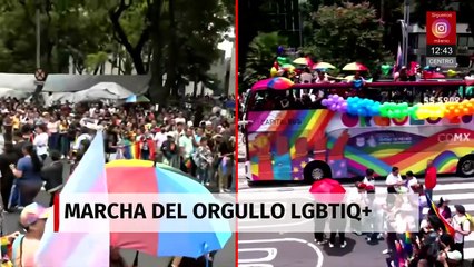 Comienza la marcha del orgullo en la CdMx; avanzan los continentes