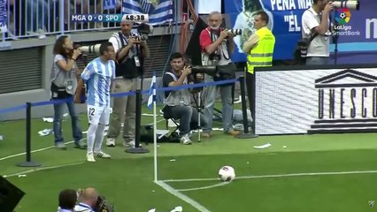 El último gol de Salomón Rondón en España