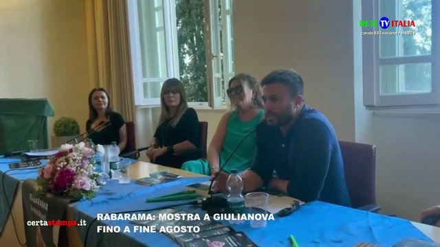 RABARAMA MOSTRA A GIULIANOVA FINO A FINE AGOSTO 2025