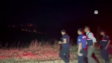 Balıkesir Kepsut'ta çıkan orman yangınına müdahale ediliyor