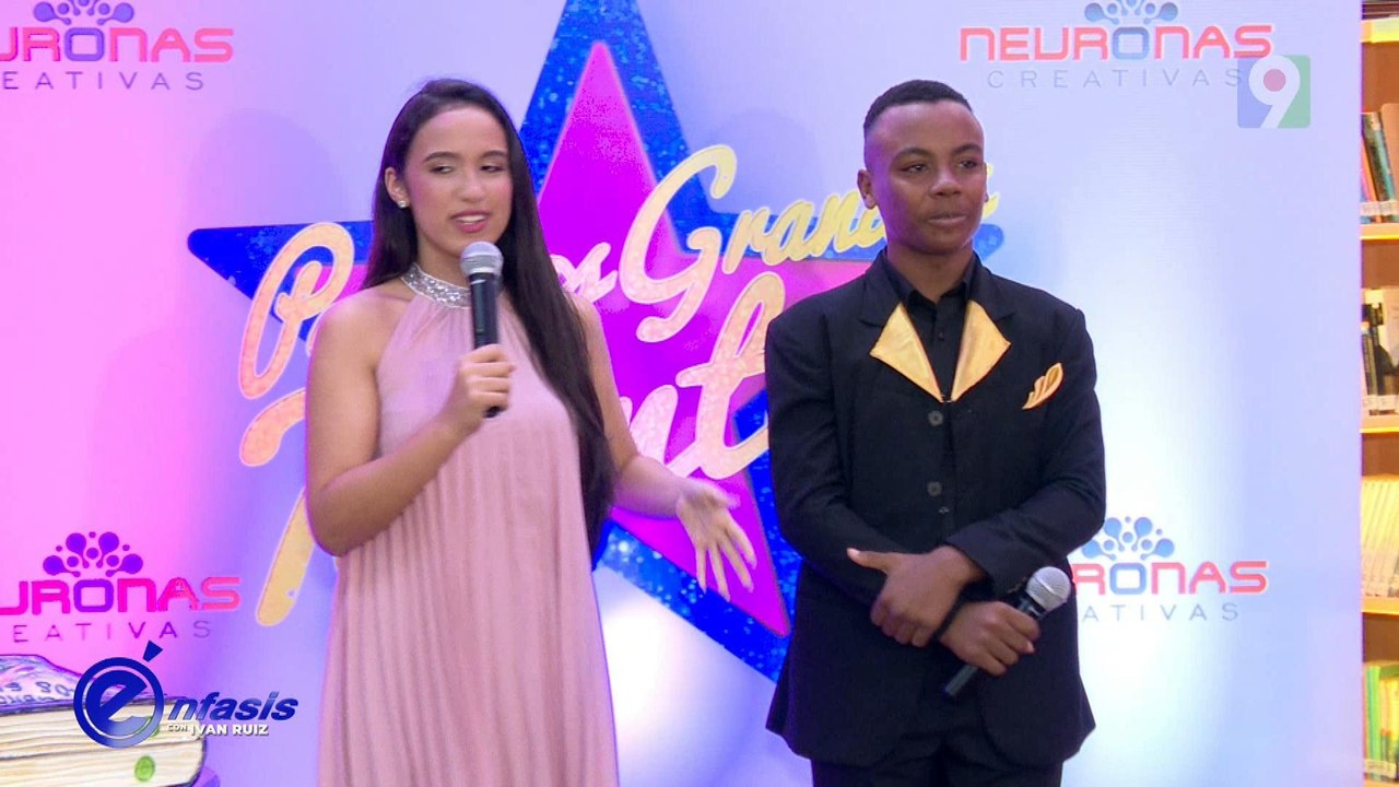 Momentos mágicos durante rueda de prensa de Pequeños Grandes Talentos | Énfasis con Iván Ruiz 1/2