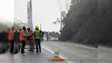 Reparaciones en carretera Casabito–Constanza causa tapón