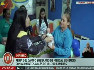 Táchira | Más de mil familias son favorecidas con la Feria del Campo Soberano