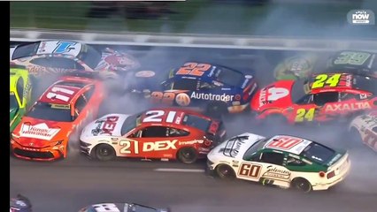 NASCAR Cup 2025 Atlanta 2 Massive Big One Red Flag