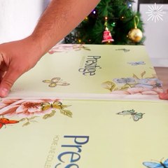 Creative diy to decorate a cardboard fireplace!