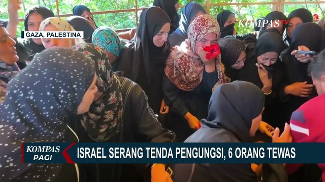 Serangan Udara Israel di Tenda Pengungsi Khan Younis Gaza Tewaskan 6 Orang, Termasuk 3 Anak