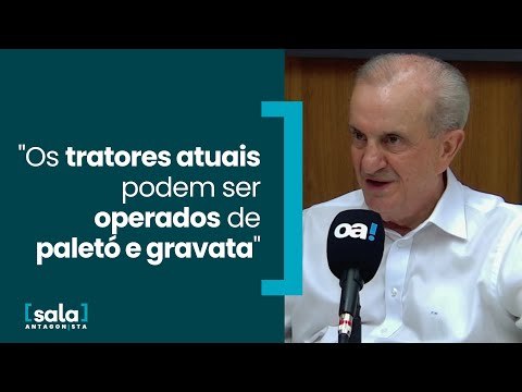 Os tratores atuais podem ser operados de paletó e gravata