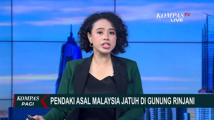 Kronologi Pendaki asal Malaysia Jatuh di Gunung Rinjani, Alami Cedera Kepala dan Kaki