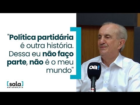 Política partidária é outra história. E dessa eu não faço parte, não é o meu mundo
