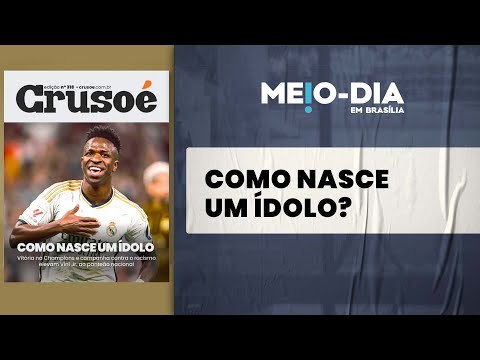 A nova edição da Crusoé tem foco no jogador de futebol Vinícius Jr e sua luta contra o racismo