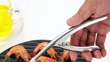 Shrimp Lovers' Favorite: The Best Ways to Use the Stainless Steel Peeling Tool!