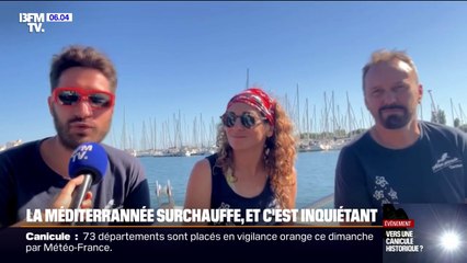 Canicule: la Méditerranée en surchauffe, des écarts de +3 à +5 °C relevés