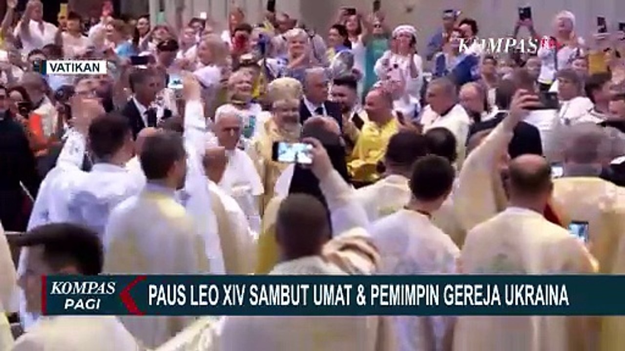 Pidato Paus Leo XIV Serukan Perdamaian dan Solidaritas bagi Ukraina
