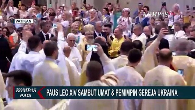 Pidato Paus Leo XIV Serukan Perdamaian dan Solidaritas bagi Ukraina
