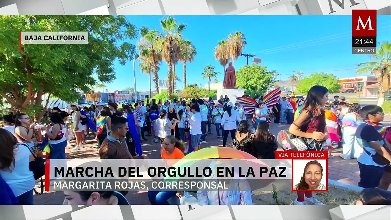 En La Paz, exigen alto a la discriminación en marcha del orgullo LGBT+