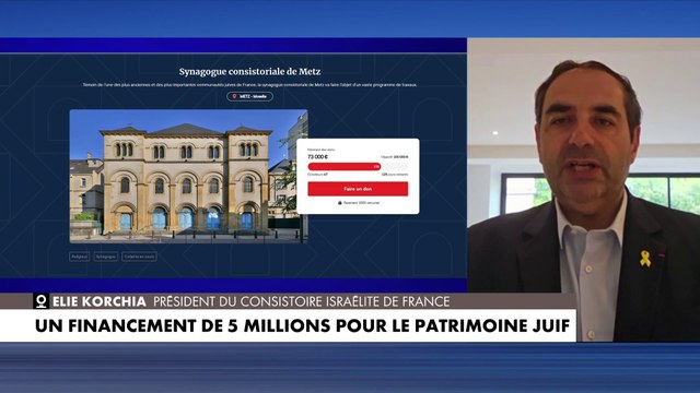 Elie Korchia : «Je suis persuadé que la restauration du patrimoine juif et l'enseignement de l'histoire du peuple juif permet de combattre l'antisémitisme»