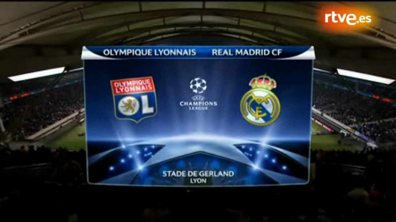 16/2/2010 Olympique Lyonnais- Real Madrid (1-0) Champions League