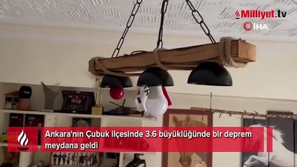 Ankara'da 3,6 büyüklüğünde deprem meydana geldi