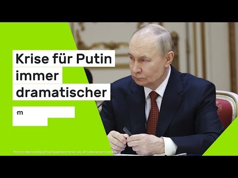 Krise für Wladimir Putin immer dramatischer: Kremlchef kann Absturz nicht verhindern