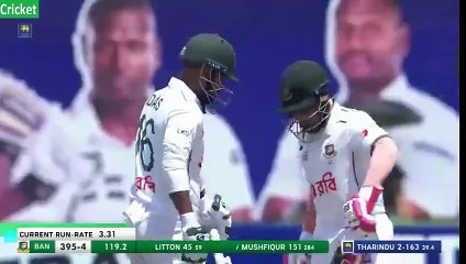 Sri Lanka vs Bangladesh 1st Test Day 2 Highlights 2025