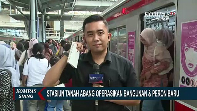 Stasiun Tanah Abang 'Tampil' Baru, PT KCI Ubah Pola Operasional KRL, Begini Jadinya!